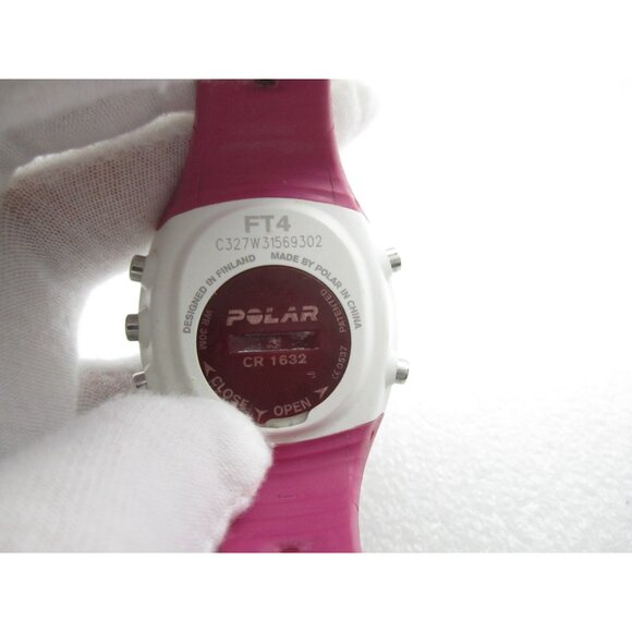 Women Polar Heart Rate Quartz WR Digital 38mm Round Watch (I33) "New Battery" - Picture 4 of 11
